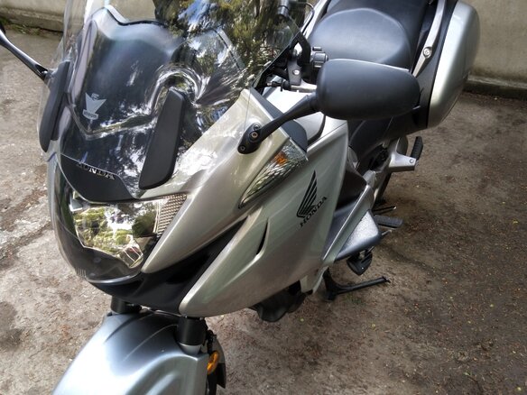 2011 Honda NT700V Deauville, серебристый, 570000 рублей - вид 8