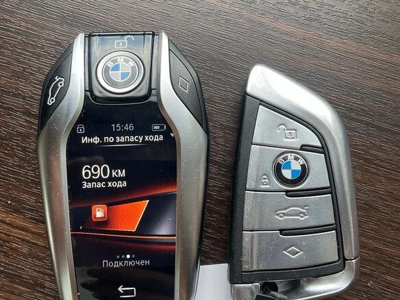 2015 BMW 7 серии Long 740Ld xDrive VI (G11/G12), чёрный, 4100000 рублей - вид 19