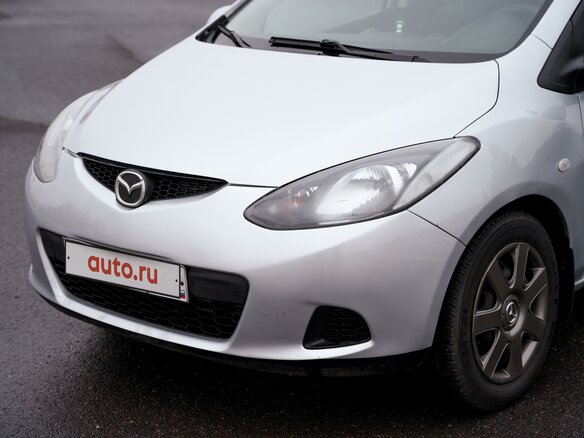 2008 Mazda 2 II (DE), серебристый - вид 2