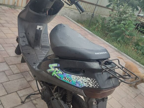 1991 Honda Dio, чёрный, 30000 рублей