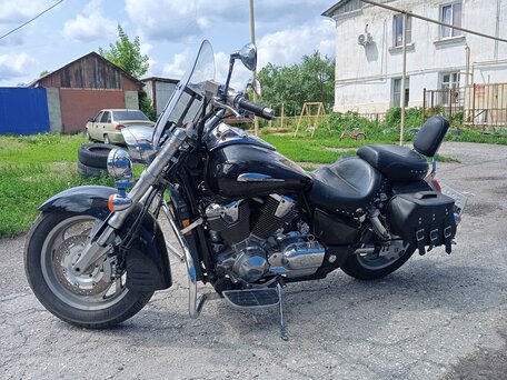 2002 Honda VTX 1800, чёрный, 690000 рублей, вид 4