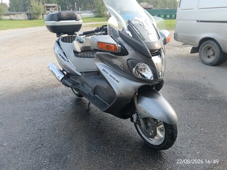 2008 Suzuki Burgman (SkyWave) 650, серый, 528000 рублей, вид 3
