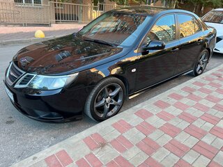 2009 Saab 9-3 II Рестайлинг, чёрный, 1275000 рублей, вид 1