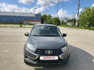 2020 Lada (ВАЗ) Granta I Рестайлинг, серый, 590000 рублей, вид 1