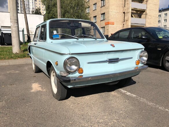 1975 ЗАЗ 968 А, голубой, 732600 рублей - вид 4