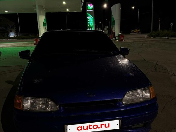 2005 Lada (ВАЗ) 2114, синий, 130000 рублей - вид 2