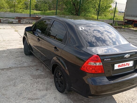 2010 Chevrolet Aveo I Рестайлинг, чёрный, 350000 рублей - вид 3
