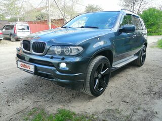 2005 BMW X5 3.0d I (E53) Рестайлинг, зелёный, 1972000 рублей, вид 2