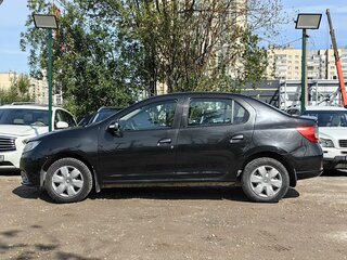 2014 Renault Logan II, чёрный, 429000 рублей, вид 4