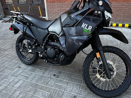 2022 Kawasaki KLR 650, чёрный, 820000 рублей, вид 2