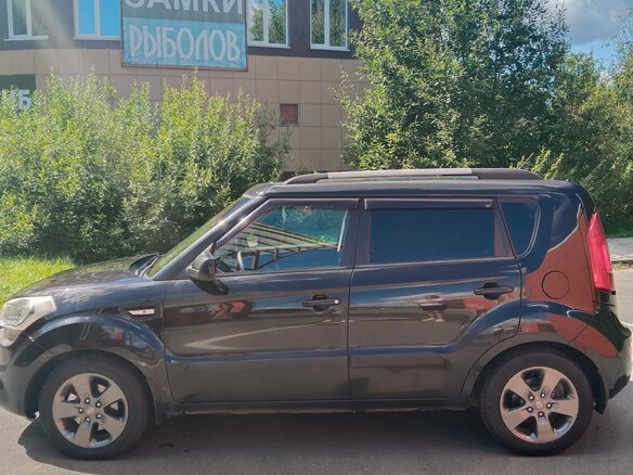 2012 Kia Soul I Рестайлинг, чёрный, 750000 рублей - вид 6
