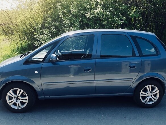 2007 Opel Meriva A Рестайлинг, голубой, 350000 рублей - вид 1