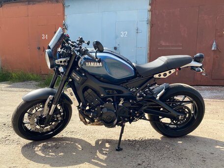 2016 Yamaha XSR900, синий, 799000 рублей, вид 3
