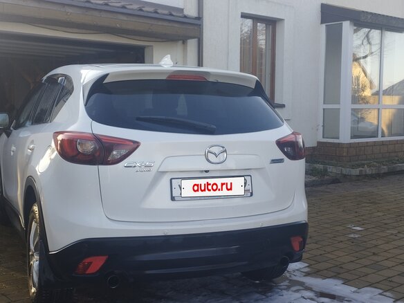 2016 Mazda CX-5 I Рестайлинг, белый, 1770000 рублей - вид 2