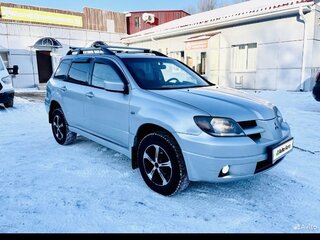 2003 Mitsubishi Outlander I, серебристый, 550000 рублей, вид 5