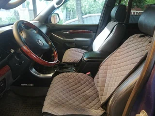 2004 Toyota Land Cruiser Prado 4-speed 120 Series, синий, 1350000 рублей, вид 4