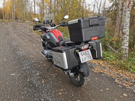 2014 BMW R 1200 GS, серебристый, 920000 рублей, вид 4