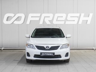2013 Toyota Corolla X (E140, E150) Рестайлинг, белый, 1129000 рублей, вид 3