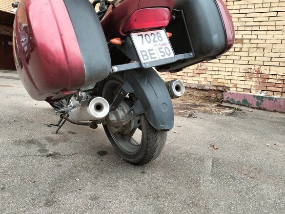 2001 Yamaha XJ900, красный, 360000 рублей - вид 10