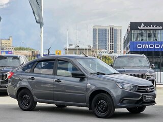 2018 Lada (ВАЗ) Granta I Рестайлинг, серый, 420000 рублей, вид 3