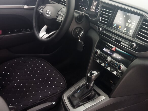2019 Hyundai Elantra VI (AD) Рестайлинг, синий, 1835000 рублей - вид 2