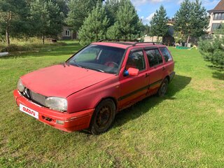 1995 Volkswagen Golf III, красный, 50000 рублей, вид 1