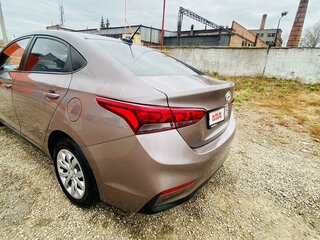 2019 Hyundai Solaris II, коричневый, 1230000 рублей, вид 1