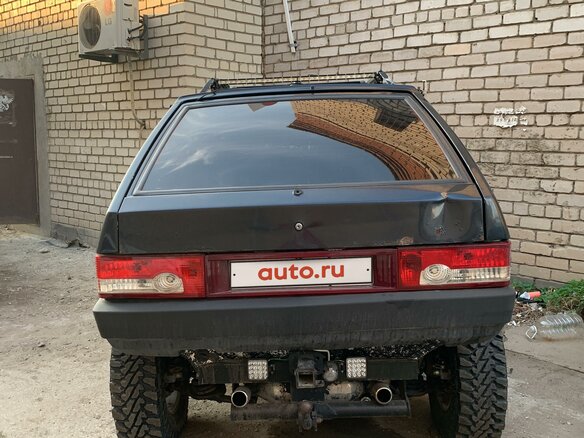 2002 Lada (ВАЗ) 2109, чёрный - вид 2