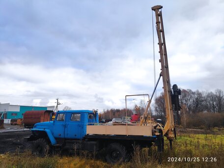 2007 Урал Бурильно-сваебойная машина, синий, 1490000 рублей, вид 3
