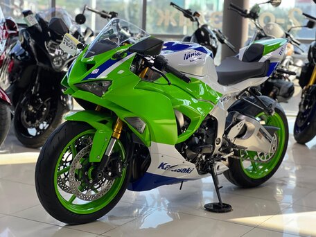 2024 Kawasaki ZX-6 Ninja, зелёный, 1399999 рублей, вид 2
