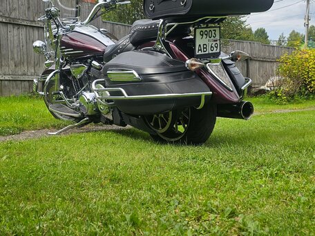 2008 Yamaha XV 1900, красный, 1100000 рублей, вид 2