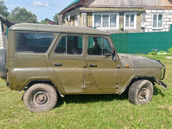 1996 УАЗ 3151, зелёный, 220000 рублей - вид 6