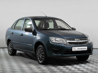 2015 Lada (ВАЗ) Granta I, синий, 350000 рублей, вид 3