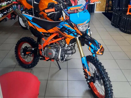 2024 Kayo Evolution YX140EM, синий, 113400 рублей, вид 1