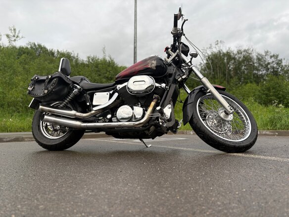 2002 Honda VT 750, чёрный, 444000 рублей - вид 9
