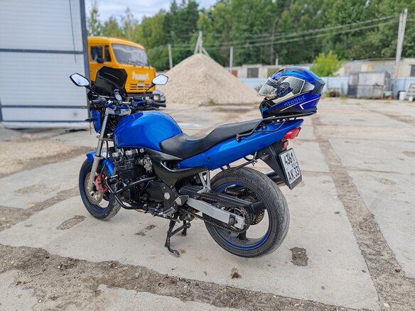 1999 Kawasaki ZR-7, синий, 210000 рублей - вид 5