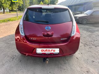 2016 Nissan Leaf 30kWh I (ZE0/AZE0), красный, 1150000 рублей, вид 4