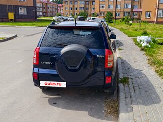 2013 Chery Tiggo (T11) I Рестайлинг (FL), синий, 400000 рублей, вид 2