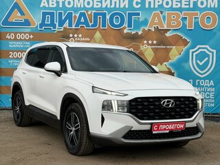 2021 Hyundai Santa Fe IV Рестайлинг, белый, 3320000 рублей, вид 3