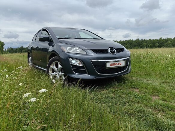 2011 Mazda CX-7 I Рестайлинг, серый, 949000 рублей - вид 9