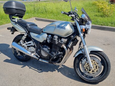 1994 Yamaha XJR1200, серый, 330000 рублей, вид 1
