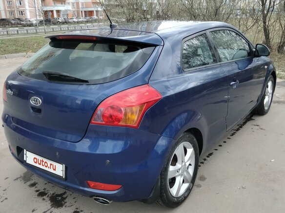 2008 Kia Ceed I, синий, 600000 рублей - вид 3