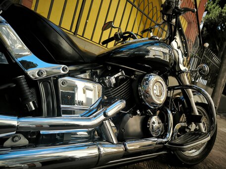 2004 Yamaha XVS400 Drag Star, чёрный, 450000 рублей, вид 5