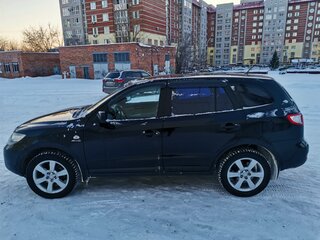 2006 Hyundai Santa Fe II, чёрный, 830000 рублей, вид 3