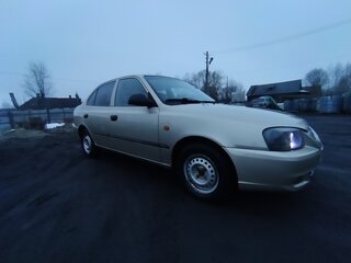 2005 Hyundai Accent ТагАЗ II, бежевый, 320000 рублей, вид 4