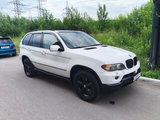 2005 BMW X5 3.0i I (E53) Рестайлинг, белый, 1045000 рублей, вид 1