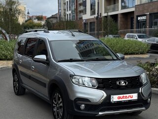 2021 Lada (ВАЗ) Largus Cross I Рестайлинг, серебристый, 1200000 рублей, вид 2