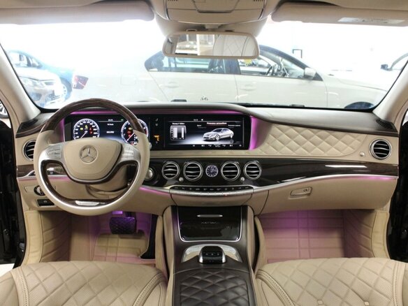 2015 Mercedes-Benz Maybach S-Класс 500 I (X222), чёрный, 3899000 рублей - вид 6