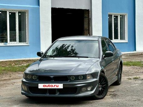 2001 Mitsubishi Galant VIII Рестайлинг, серый, 680000 рублей, вид 3