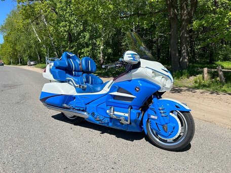 2012 Honda GL 1800 Gold Wing, голубой, 1800000 рублей, вид 1